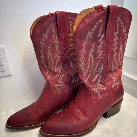 Tecovas Shoes - Tecova The Jamie in Redwood Goat